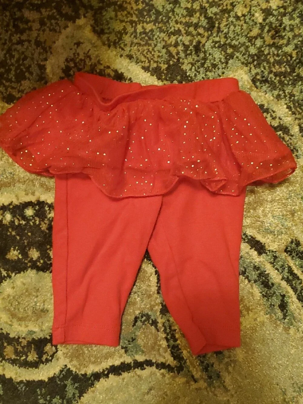 5 Piece Bundle Pants 0-3 Months Red And Pink